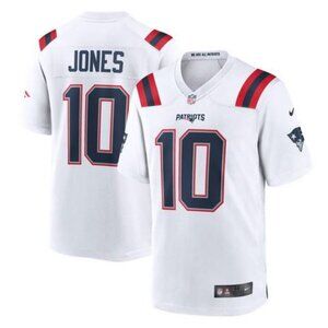 NFL Team Apparel Nike New England Patriots Jersey Jones New with Tags Size XL